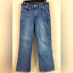 Gap Vintage Flare High Rise Jeans Size 26/2 Petite Blue